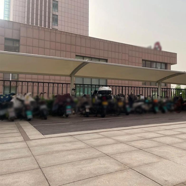 哈密膜结构电动车棚